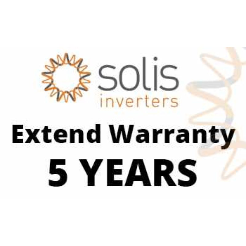 Extension de Garantia 5 años Inversor Solis 2K