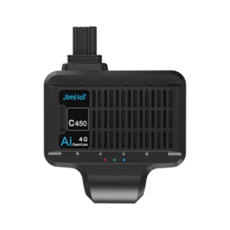 JIMIIOT JC450 Camara dual con sistema de control del conductor (requiere CI02) / Modulo 4G / Comunicación dos vías/ Múltiples Alarmas / Sistema ADAS y