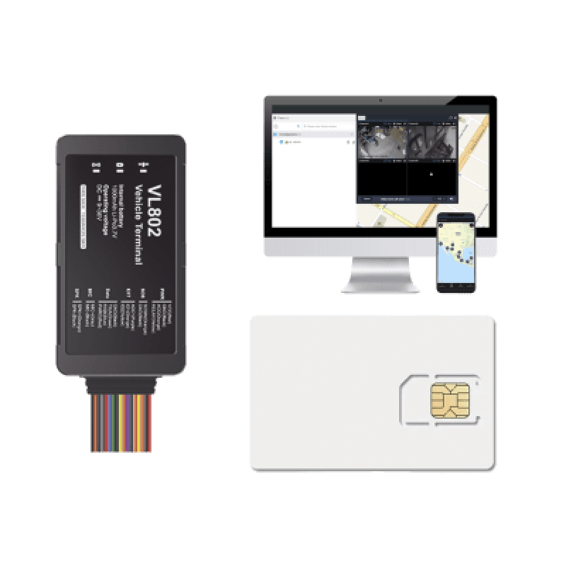 Kit localizador vehicular / 4G LTE / BLE / RS485 / Audio dos vias (requiere accesorios) / incluye SIM500MB2Y y Plataforma EPCOMGPSCODE / Compatble con UL212 Sensor ultrasonico