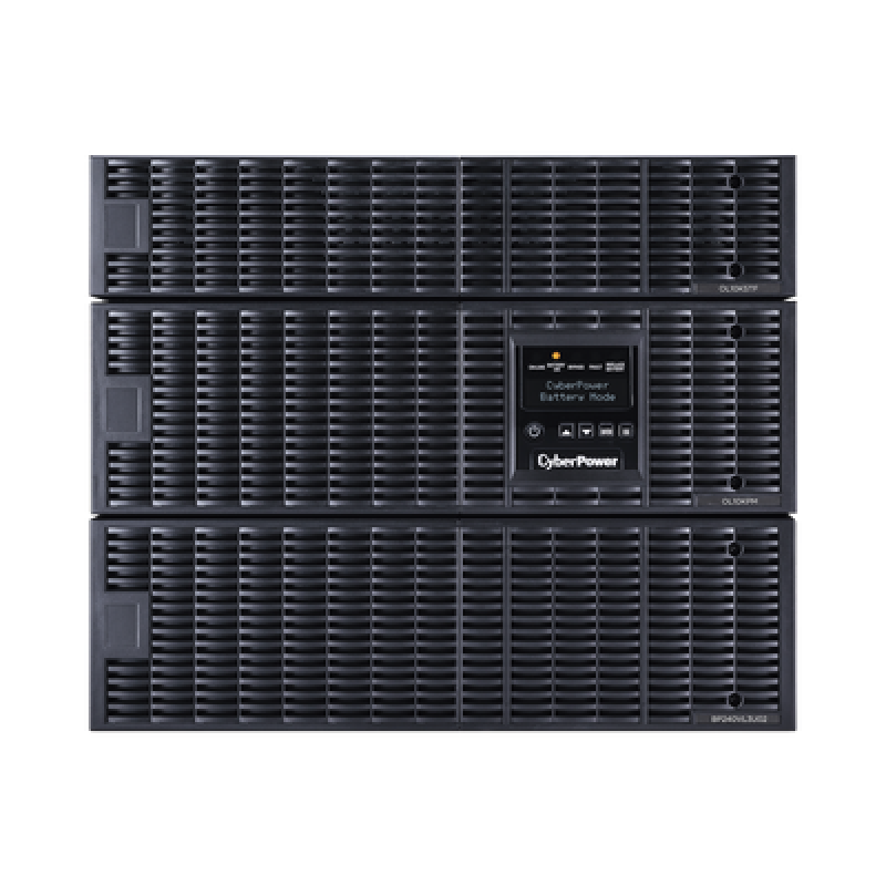 CYBERPOWER OL10KRTF UPS de 10000 VA/10000 W, Online Doble Conversión, 200 - 240 Vac de Entrada, 120 - 240 Vac de Salida, Entrada Hardwired, Onda Senoi