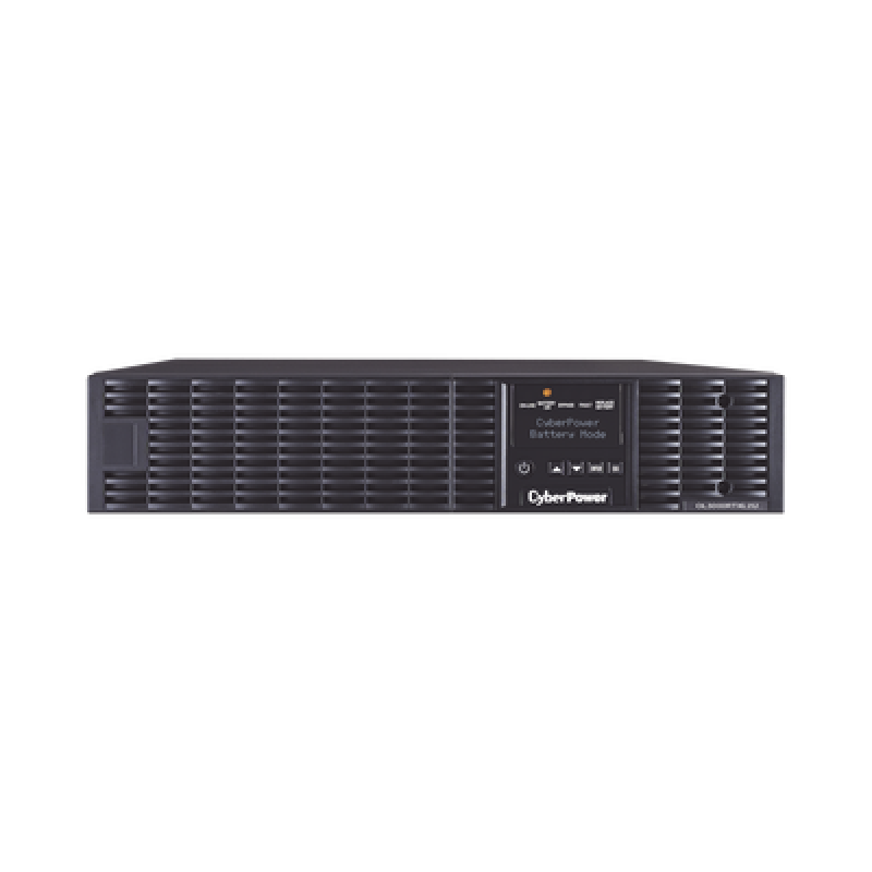 CYBERPOWER OL3000RTXL2U UPS de 3000 VA/2700 W, Online Doble Conversión, Entrada 120 Vca NEMA L5-30P, Onda Senoidal Pura, Torre o Rack de 2 UR, Con 6 T