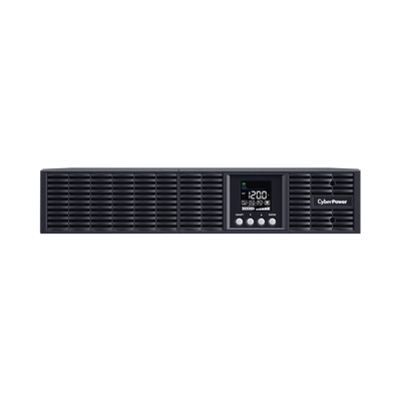 CYBERPOWER OLS1000RT2UA UPS Smart App Online S de 1000 VA/900 W, Online Doble Conversión, Entrada 120 Vca NEMA 5-15P, Onda Senoidal Pura, Rack o Torre