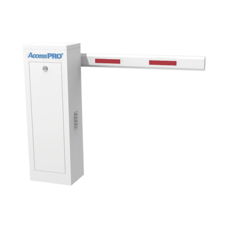 ACCESSPRO KT-XBF-4MR Kit de Barrera Vehicular Derecha y Brazo de hasta 4 metros / Tiempo de Apertura 3 segundos