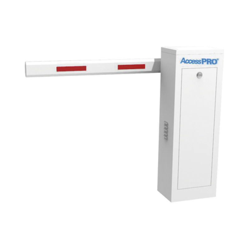 ACCESSPRO KT-XBS-6ML Kit de Barrera Vehicular Izquierda con Brazo Telescópico / Soporta brazo Telescópico de hasta 6 metros / Tiempo de Apertura 6 seg