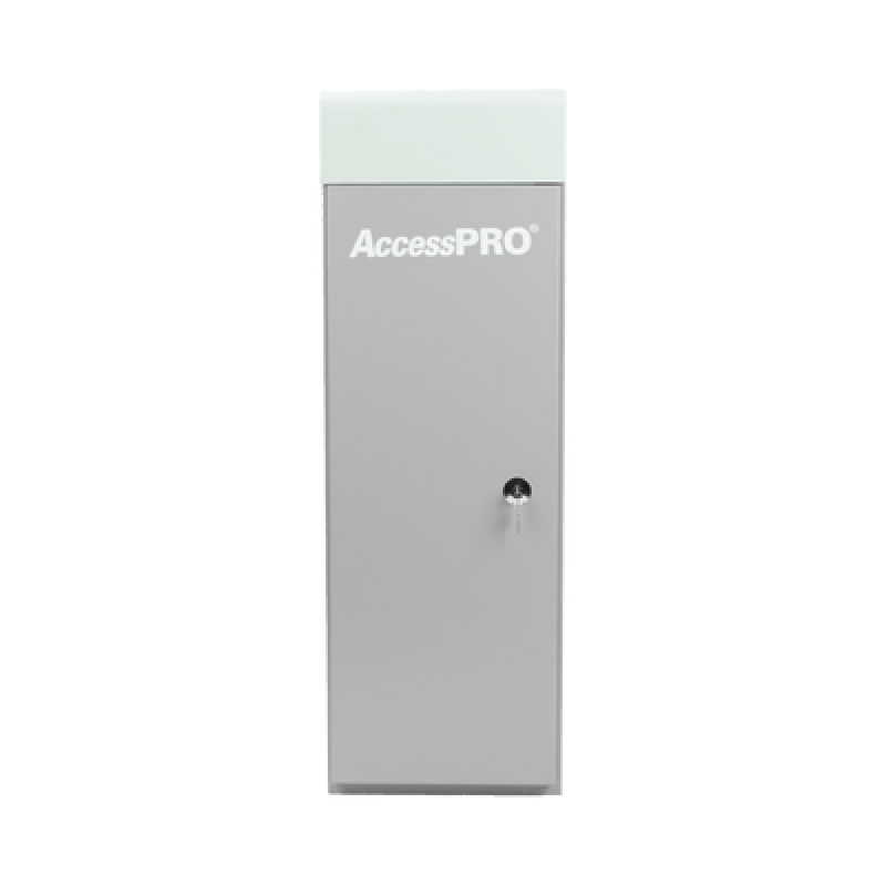 ACCESSPRO XB-BL-6M Barrera Vehicular Con Motor BRUSHLESS / Soporta Brazo de Hasta 6 Metros / Velocidad de Apertura Configurable / Sentido Configurable