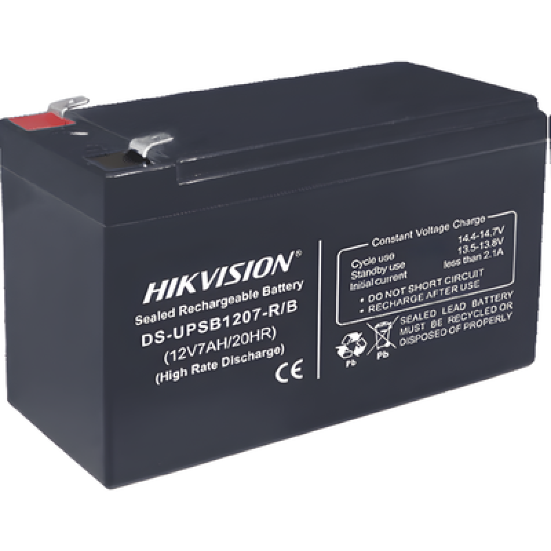 Bateria de Plomo Ácido / 12 VCD / 7 Amp / Ideal para UPS, EPS y Uso General / Certificación CE / Paquete de 5 Piezas