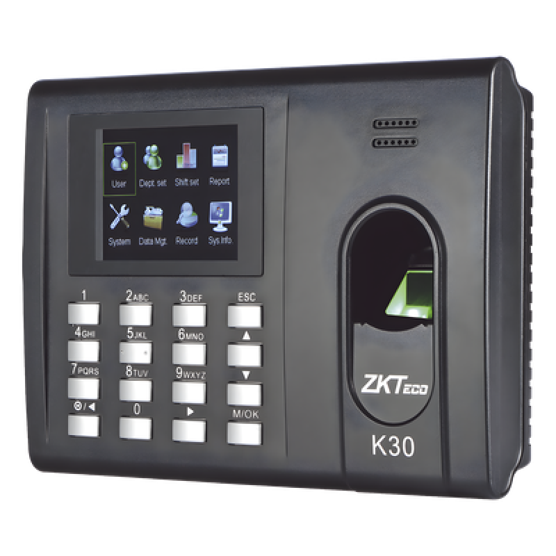Terminal de Tiempo y Asistencia / Huella y Tarjeta 125 kHz / 1,000 Huellas / 80,000 Eventos / Batería de Respaldo 2Ah / TCP/IP USB / Control de 1 Puerta