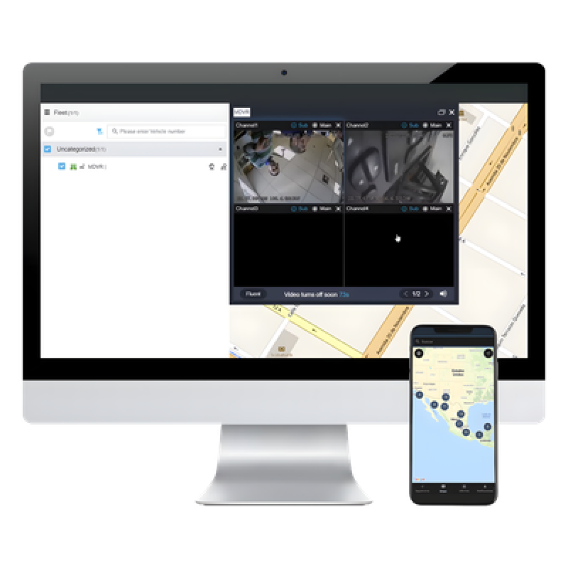 Plataforma de Rastreo GPS y Telemática Vehicular / 2,000+ Dispositivos Compatibles / Almacenamiento 365 Días / Video Móvil en Tiempo Real / IoT Integrado
