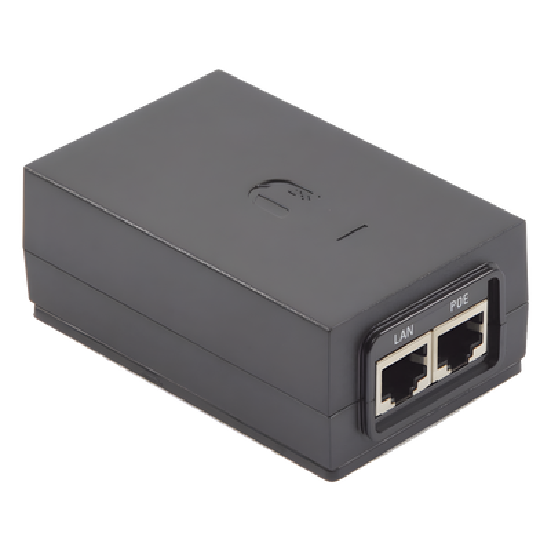 Adaptador PoE Ubiquiti de 24 VDC, 1.0 A Puerto Fast Ethernet