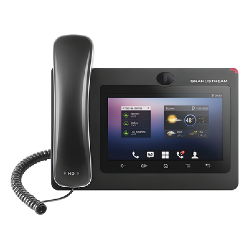 Teléfono IP GrandStream Empresarial para Videoconferencias con Android 7, 16 lineas, procesador 4 nucleos