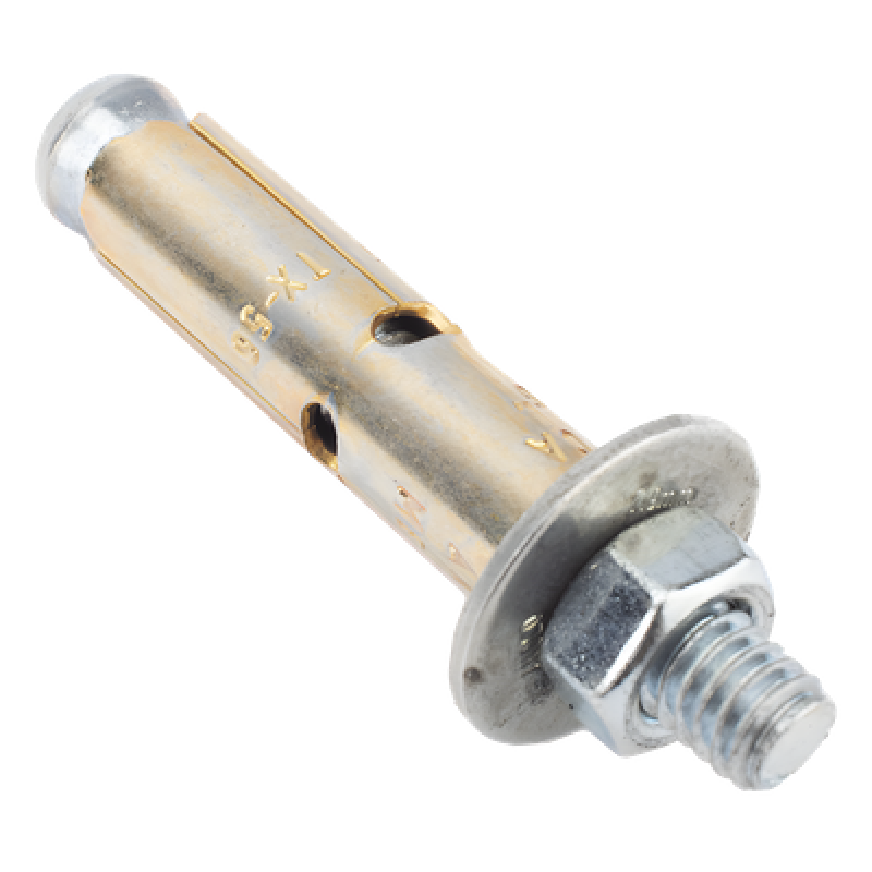 Taquete de Expansión / Cuerda 8 mm / Broca 11 mm / Carga Tensión 510 kg / Carga Cortante 425 kg / Camisa Corta