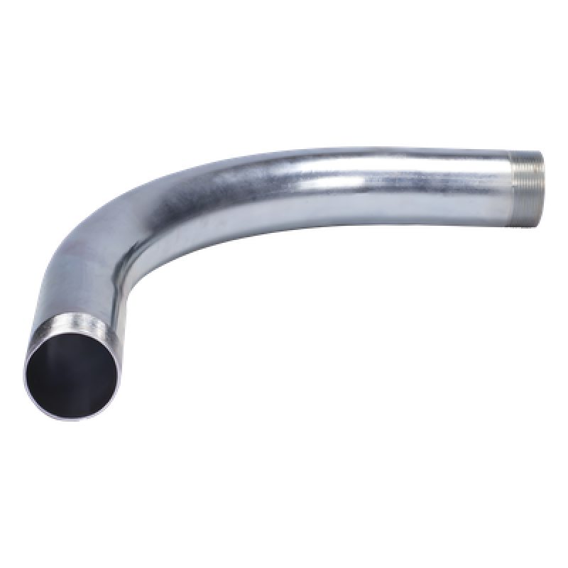 Codo 90° Galvanizado / 3/4" (19mm) / Pared Gruesa / Rosca Estándar / Esmalte Interno / NMX-J-536-ANCE-2008