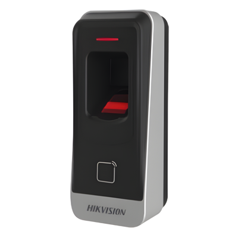 Lector esclavo PROX EM IP65 / Huella Digital / Lector de Tarjetas de Proximidad / RS-485 / Interior y Exterior / Requiere Panel de Control de Acceso DS-K26 Series y DS-K27