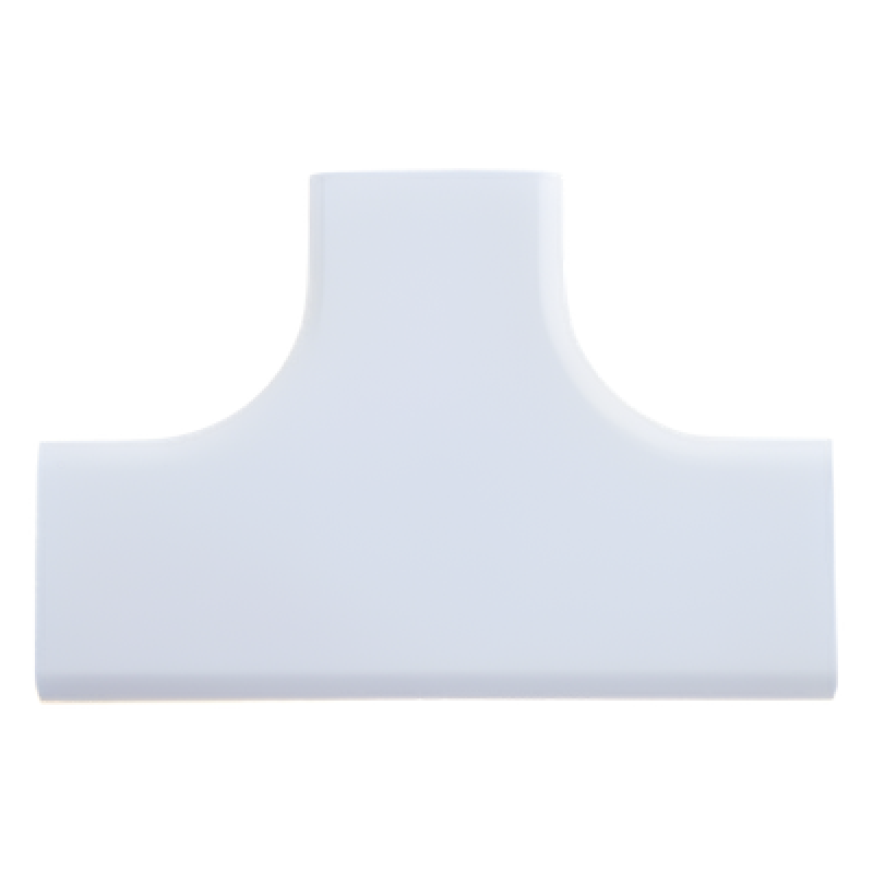 Accesorio en "T", para uso con canaleta LDPH10, material ABS, Color Blanco