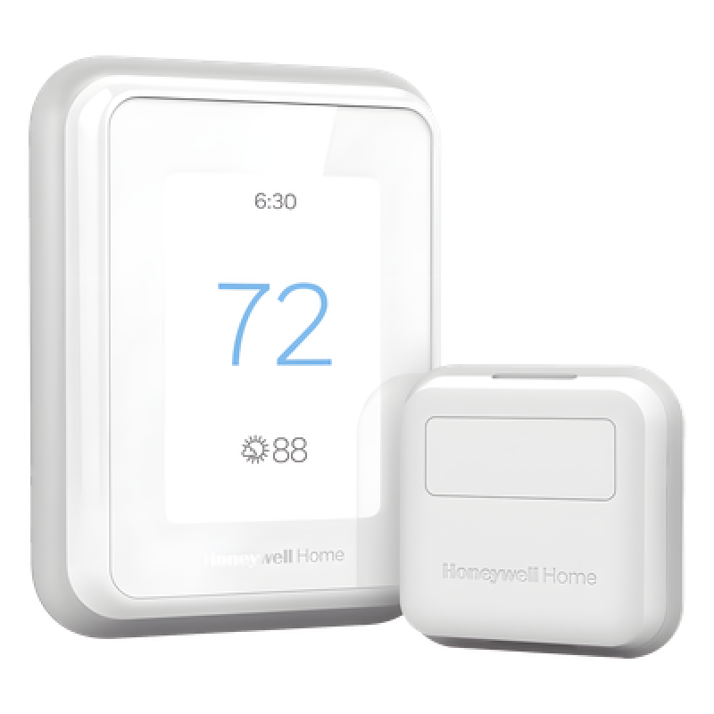 Termostato inteligente Wi-Fi con pantalla táctil a color y sensores inalámbricos RedLINK, para sistemas de hasta 3H/2C bomba de calor, serie T10 Pro