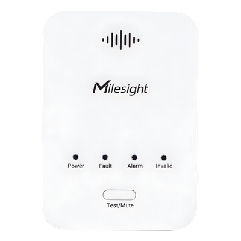 Sensor Detector de Fugas de Gas LoRaWAN / Alarma 85 dB / Salida de Relé y Válvula Solenoide / 800 Registros