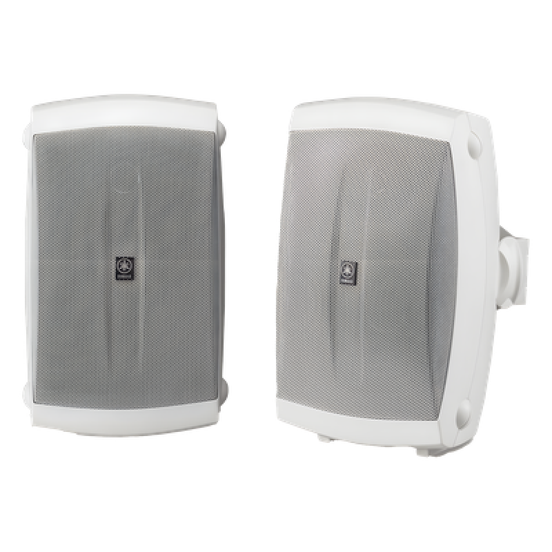 Altavoces de Montaje en Superficie de 2 Vías / Woofer 5 in (127 mm), Tweeter 0.5 in (12.7 mm) / Semi-Exterior, 6 Ohms / Par Color Blanco