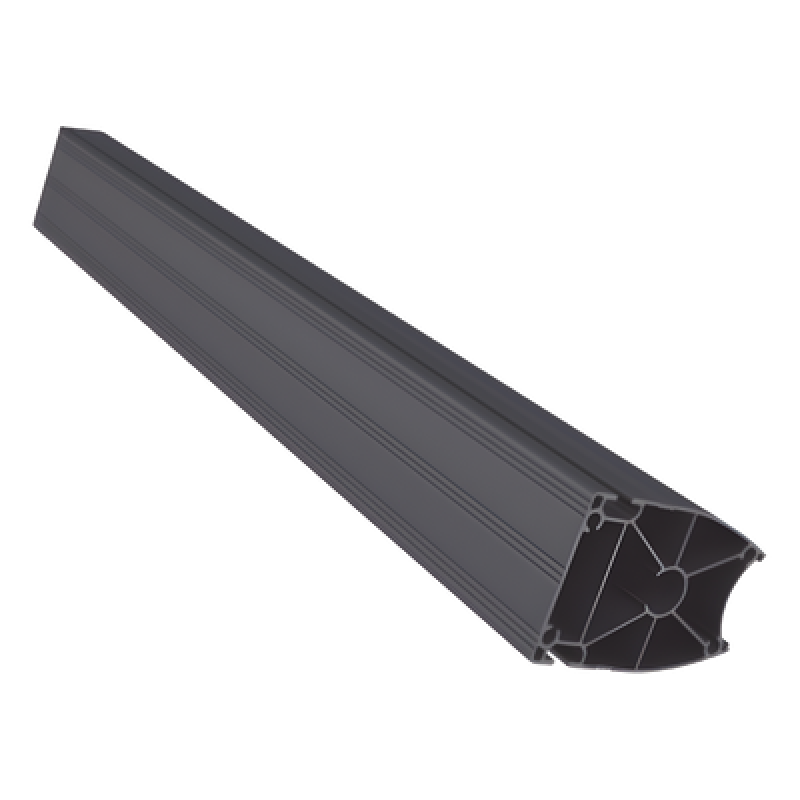 Pilar de aluminio con longitud de 1500mm