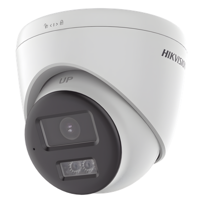 Cámara Turret TURBOHD / 4K 8 Megapixel / Dual Light 40 m (131.2 ft) / Audio Bidireccional / IP67 / Lente 2.8 mm / 113°