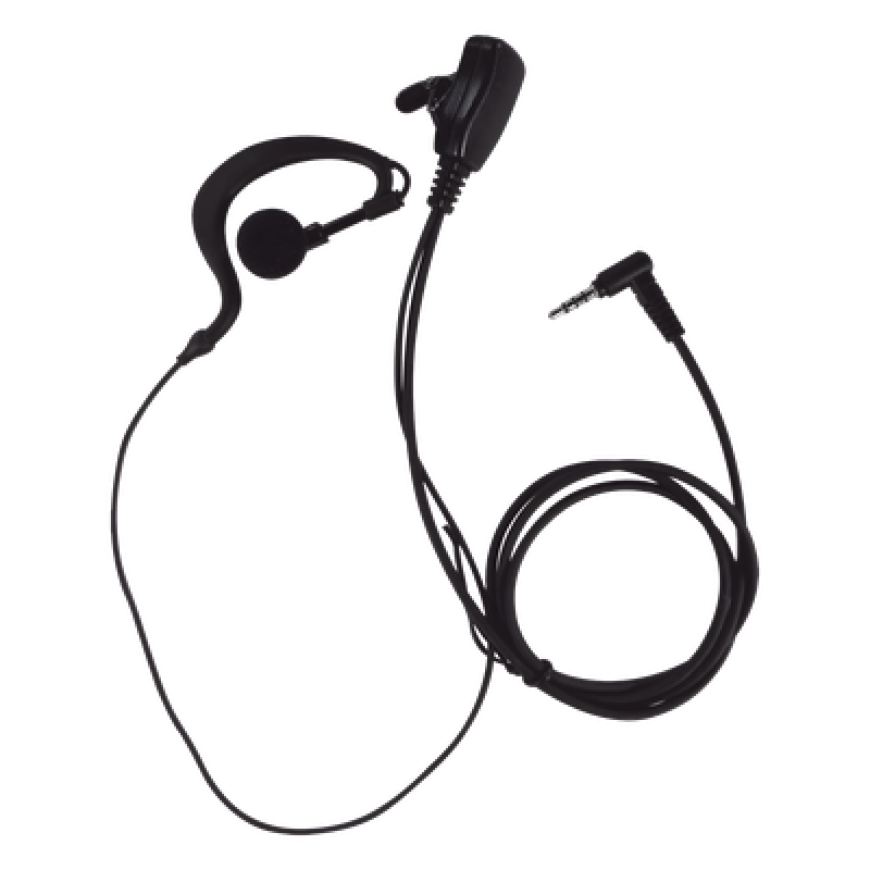 Micrófono de Solapa / 2 Hilos / Tubo Acústico PU Grado Médico / Cable Reforzado con Kevlar / PTT Intercambiable