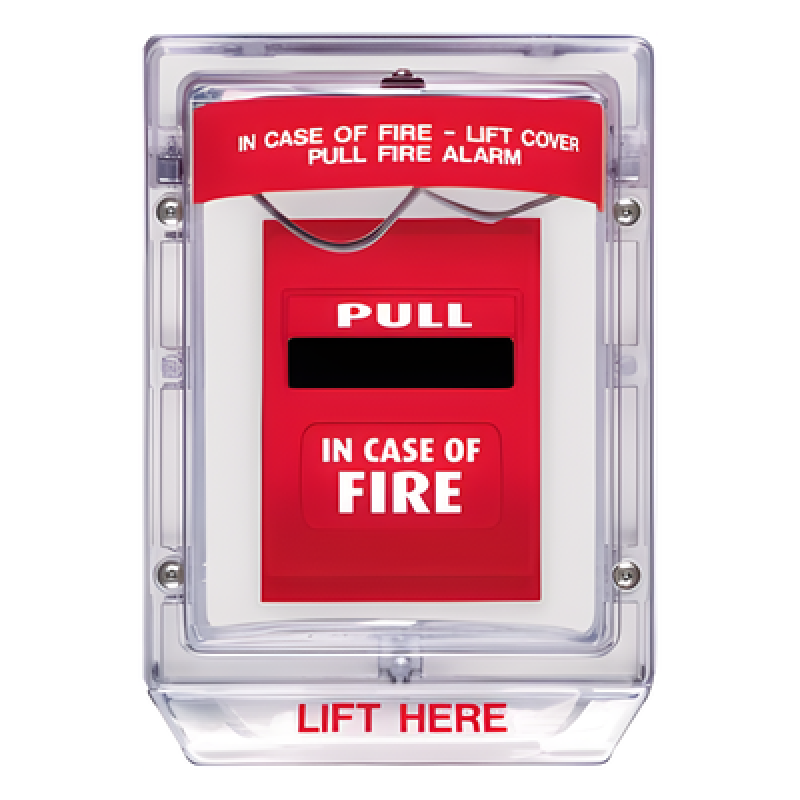 Cubierta Protectora / Policarbonato Super Resistente / Montaje Empotrado / Alarma 95-105 dB / Rango -40°C a 116°C