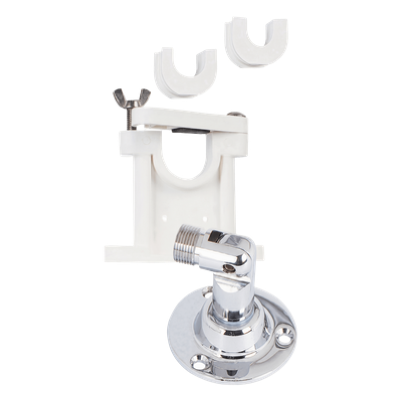 Kit de Montaje con Soporte Giratorio Ajustable / Para Antenas de 1" ó 1-1/2" de Diámetro / Rosca Estándar 1" x 14 Hilos.