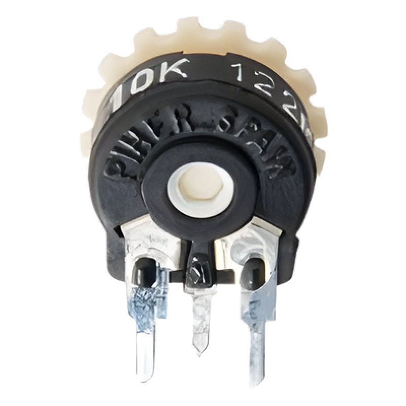 Potenciómetro de Precisión / 10 kOhm / Posición Vertical / Cermet / Rotación 265° / IP54 / -40°C a +90°C