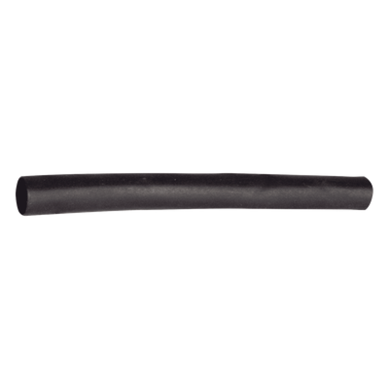 Tubo Termoencogible / 1/4" (6.35 mm) / Relación 2:1 / Poliolefina / 1.2 m (3.9 ft) / -55°C a +135°C / Negro