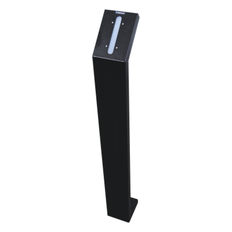 Base de Instalación para Lectora de Proximidad / Acero Calibre 14 y 18 / Mica 6 mm / Dimensiones 1100 x 128 x 210 mm / Peso 5.2 kg / Uso Interior