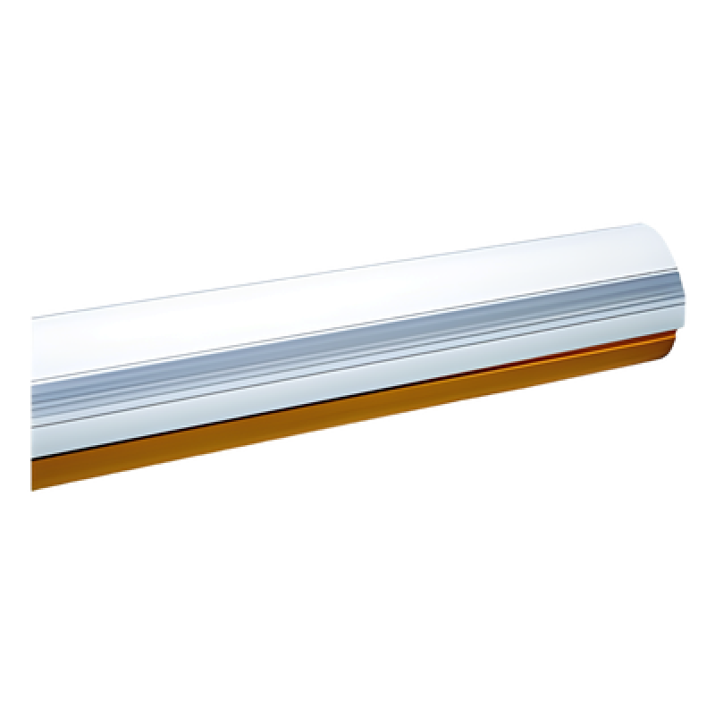 G03750 Mástil de semi-tubular para KX-BG-GA, 4 metros, Color blanco semi elíptico
