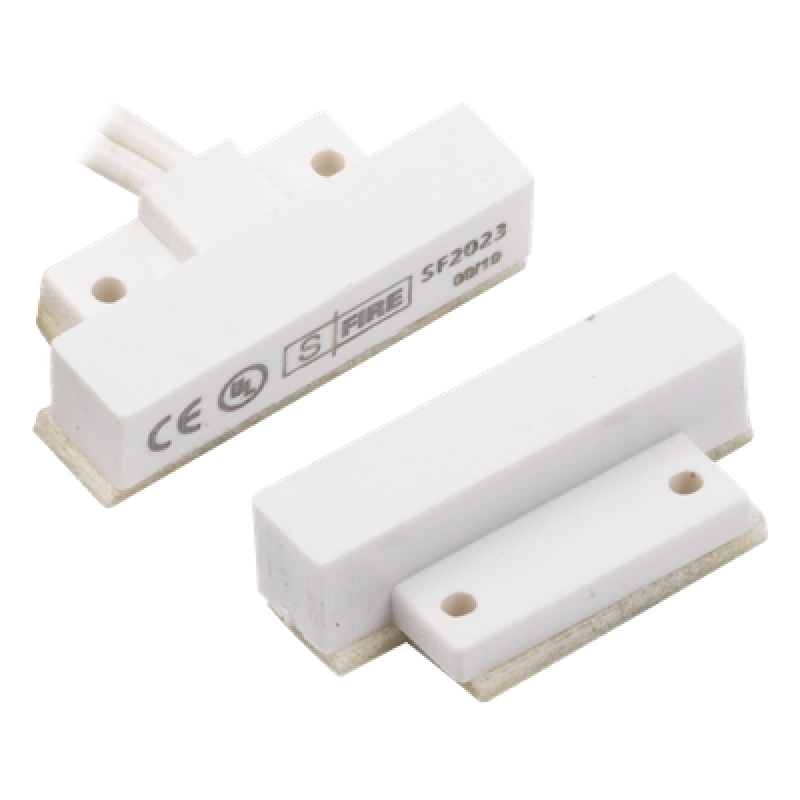 Contacto Magnético Ultra Compacto / GAP 13 mm (0.51 in) / Reed Switch NC / 12 VCC / Puertas y Ventanas