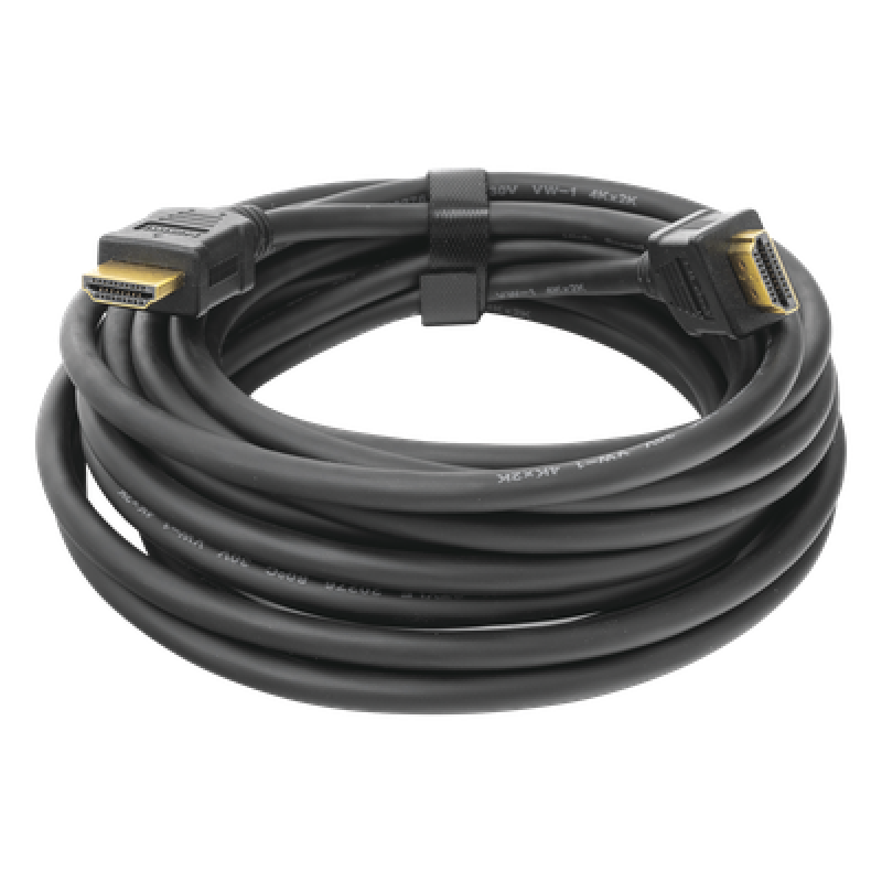 Cable HDMI / 5 m (16.40 ft) / High Speed / 4K / ARC / 3D / Blindado / Chapado en Oro