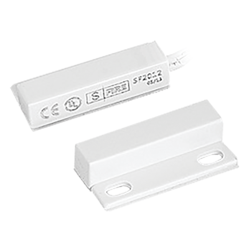 Contacto Magnético Ultra Compacto / GAP 29 mm (1.14 in) / Reed Switch NC / 12 VCC / Puertas y Ventanas