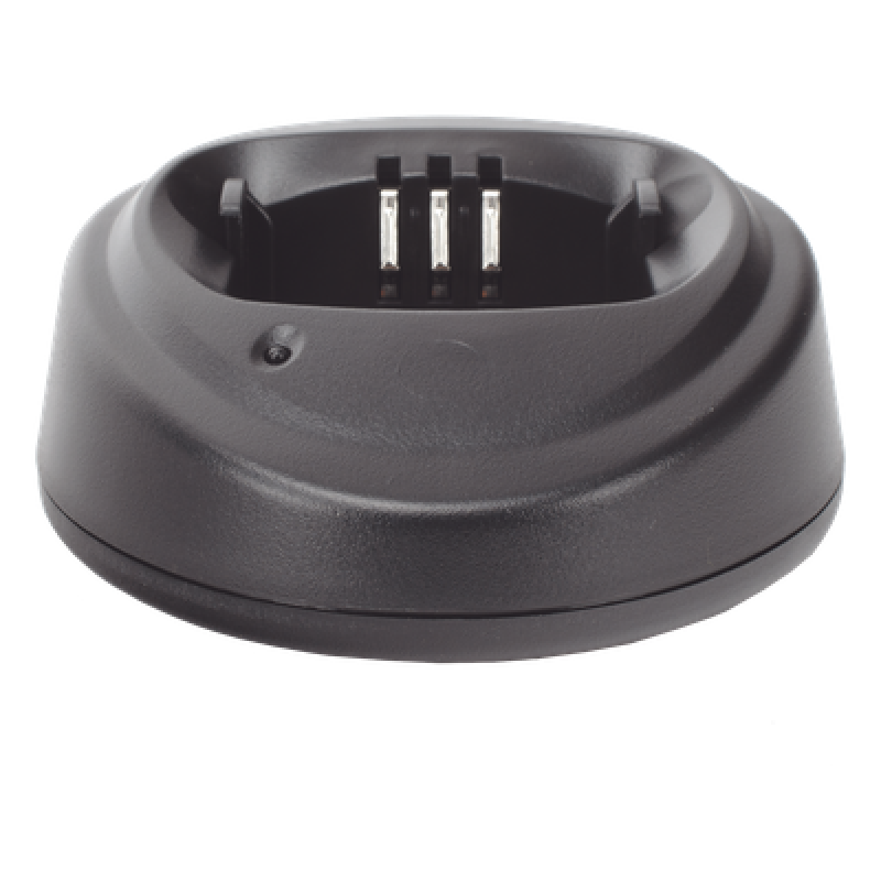 Cargador Rápido de Escritorio / Radios de 2 Vías / Protección Inteligente / Fuente 120 VCA Incluida / Operación -20°C a 45°C (-4°F a 113°F)