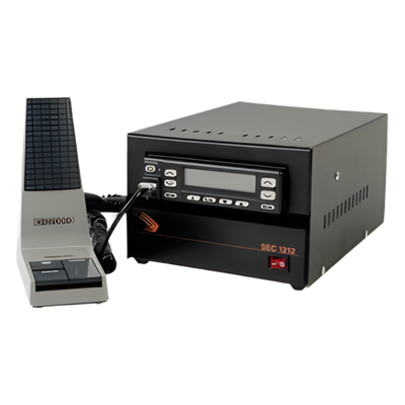 Radiobase VHF / 450-520 MHz / 45 W / 128 Canales / 12 VDC / Gabinete Resistente