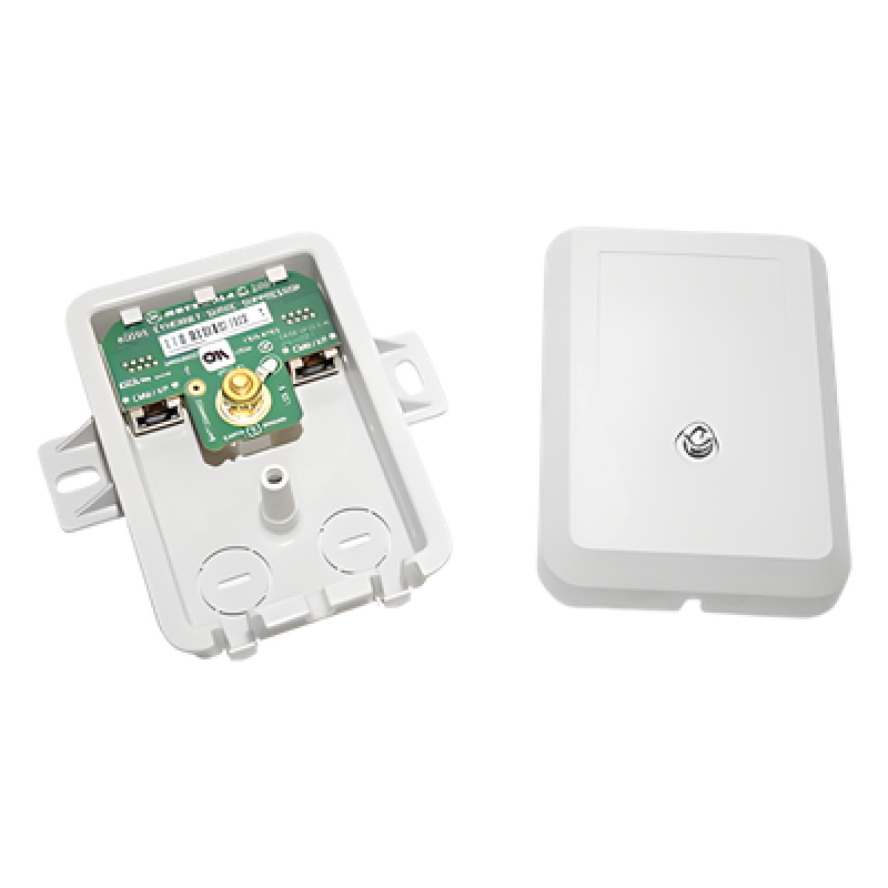 Protector contra Sobretensiones / 2.1 Joules / Ethernet 10/100 / IP54 / -40°C a +60°C / 2x RJ-45