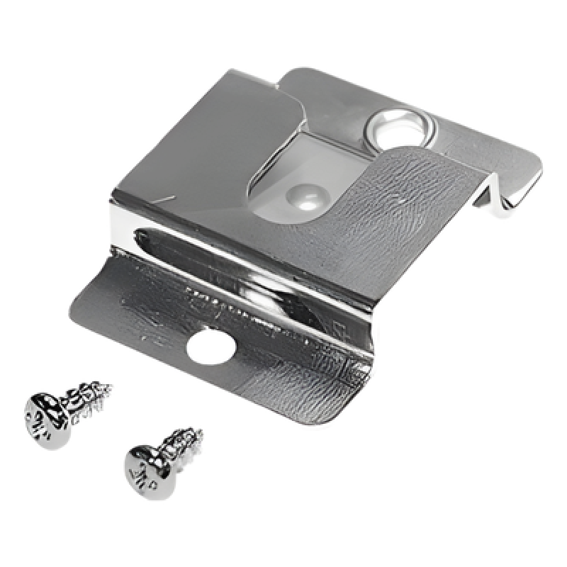 Clip de Metal para Micrófono / 3 cm x 6 cm / Instalación en Vehículos / 3 Tornillos Incluidos