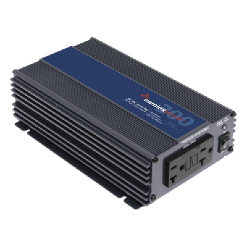 Inversor de Corriente Onda Pura 300W, Entrada 24 Vcc, Salida 120 Vca