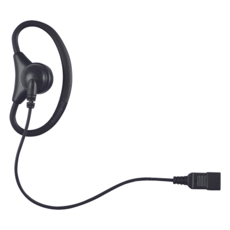 Audífono en Anillo Ajustable / Cables Reforzados con Kevlar / Desconexión Rápida / Conector 5 lb / Compatible Micrófono 1 o 2 Cables