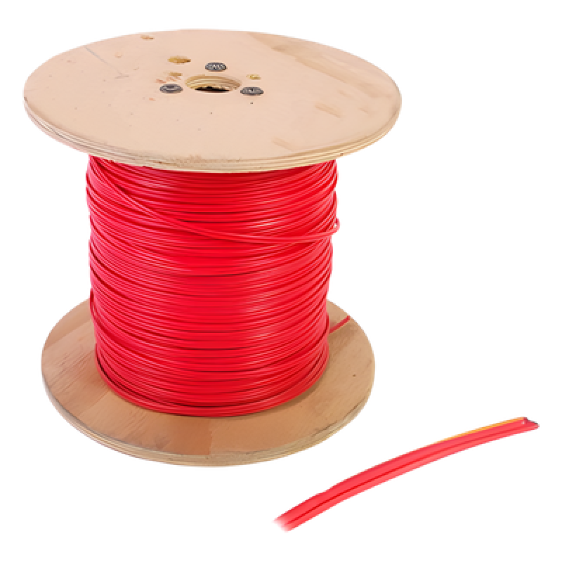 Carrete de Cable / 2x16 AWG / 305 m (1000 ft) / FPLR-CL3R Riser / Tipo ZIP / Forro Rojo