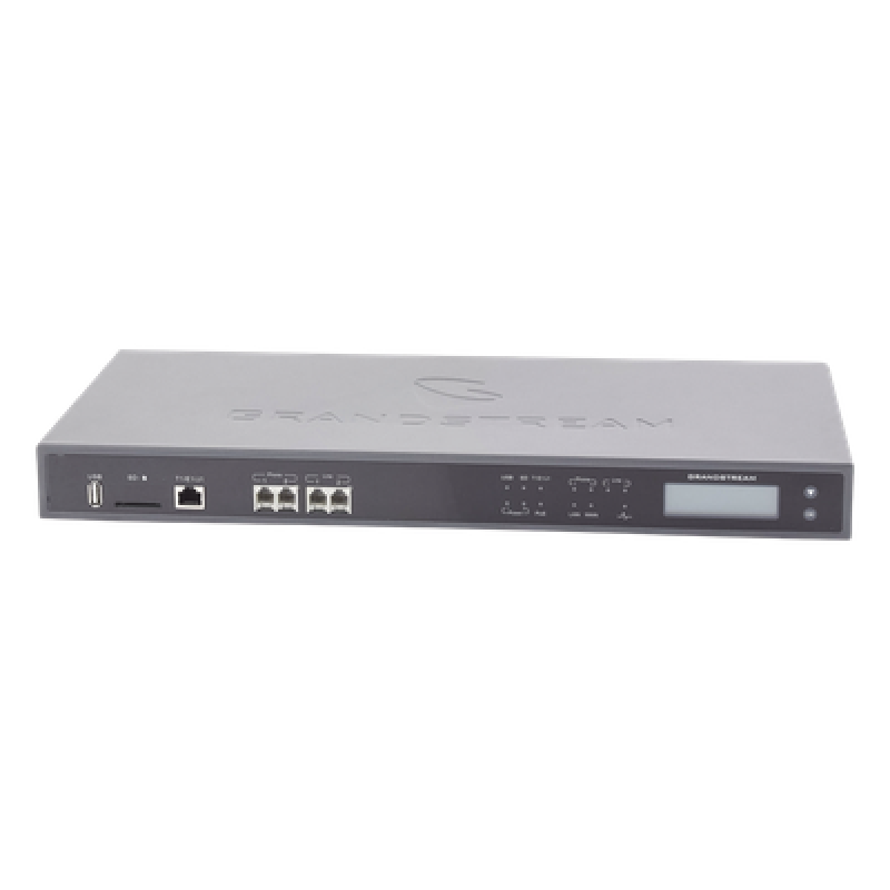 IP-PBX GrandStream Con 1 puerto T1/E1 y 2 puertos FXO, hasta 2000 extensiones con 200 llamadas simultáneas