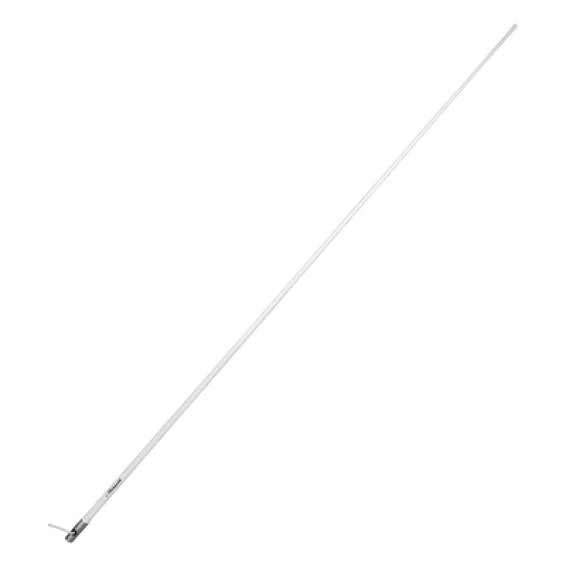 Antena Marina VHF / 6 dB / 50 W / Fibra de Vidrio / 2.4 m (7.9 ft) / RG-58 4.5 m (15 ft)