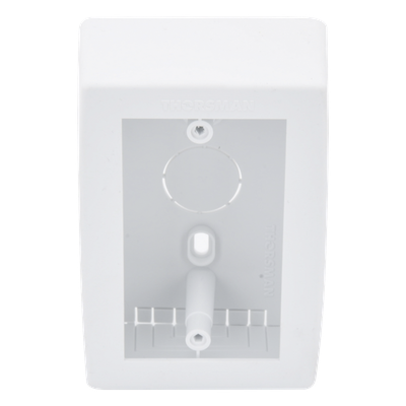 Caja de Registro Universal, Color Blanco de PVC Auto Extinguible (7902-02001)