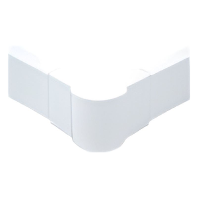 Esquinero exterior blanco para canaleta PT48 (6110-01002)