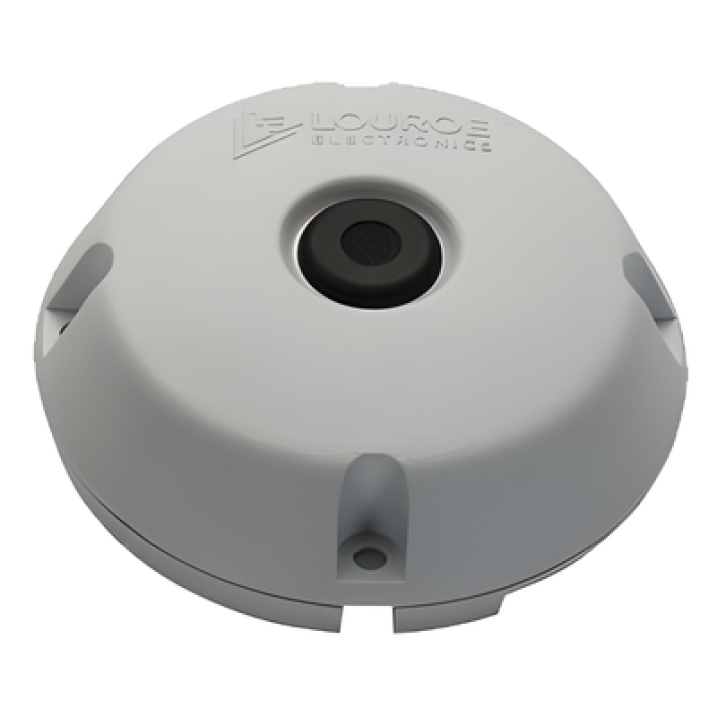 Micrófono preamplificador / Control automático de ganancia / Captación 9 m (29.5 ft) / Salida nivel de línea / 12 VDC