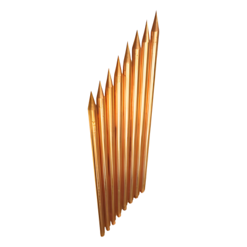 Varilla de Acero con Recubrimiento de Cobre Diámetro 5/8" de 3 m de Largo
