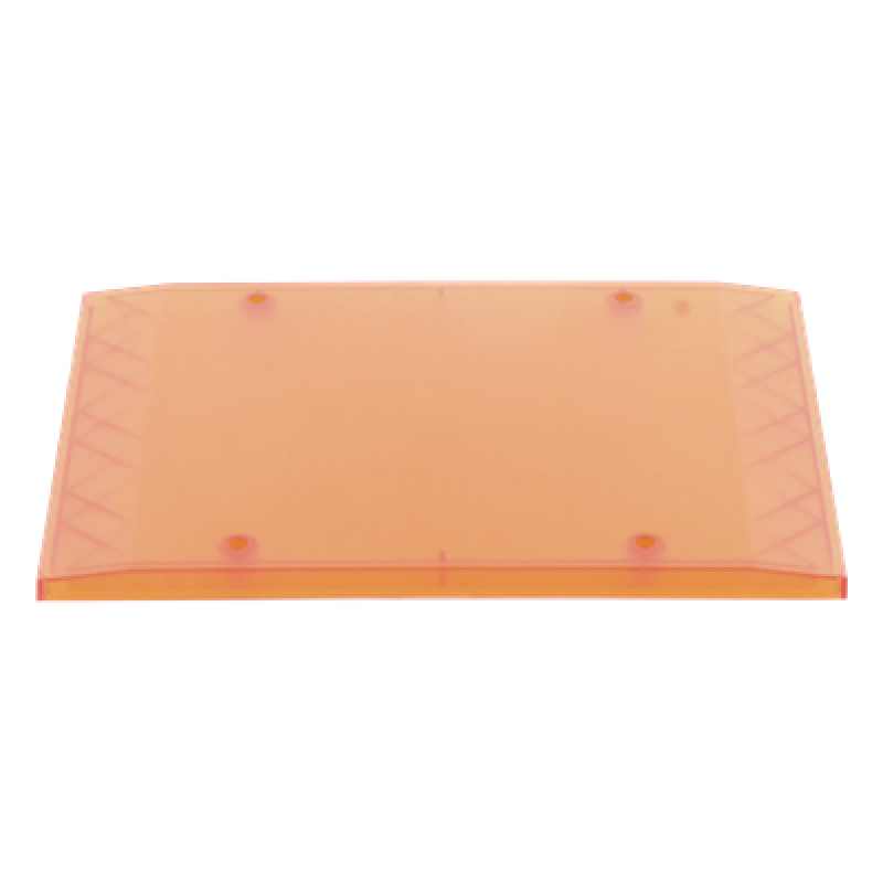 Domo Central de Repuesto / Color Ámbar / Policarbonato UV / Compatible con Barra X67A / Uso Industrial