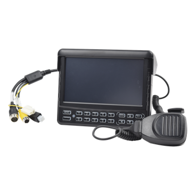 Panel de Control Dáctilar Multifuncional con Monitor de 7" / Soporta Audio de Dos Vías / Compatible con DVR´s Móviles XMR Epcom
