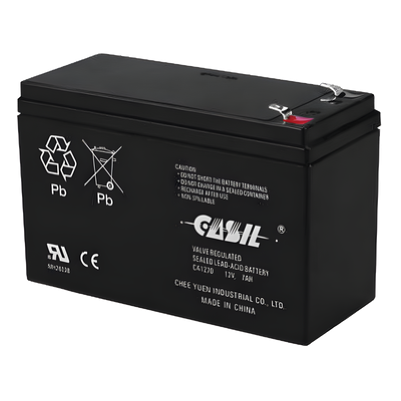 Batería recargable de plomo-ácido sellada (SLA) 12 V 7 Ah para respaldo de energía