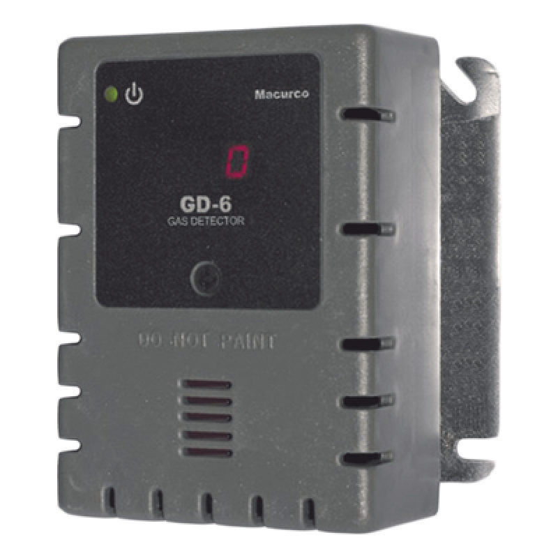 Detector de Gas Combustible / Metano Propano Hidrógeno / Rango 0-50% LEL / Salida 4-20 mA / Doble Relé SPDT / IP42